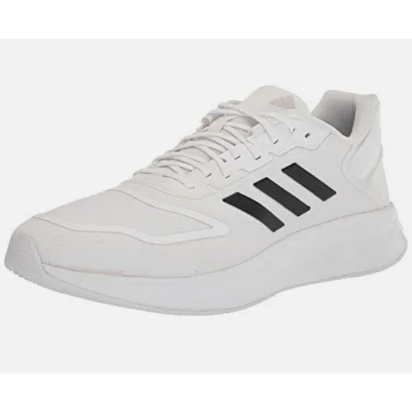 Adidas Men\'s Duramo Sl 2.0 Running Shoe (9.5) White/ Black NEW